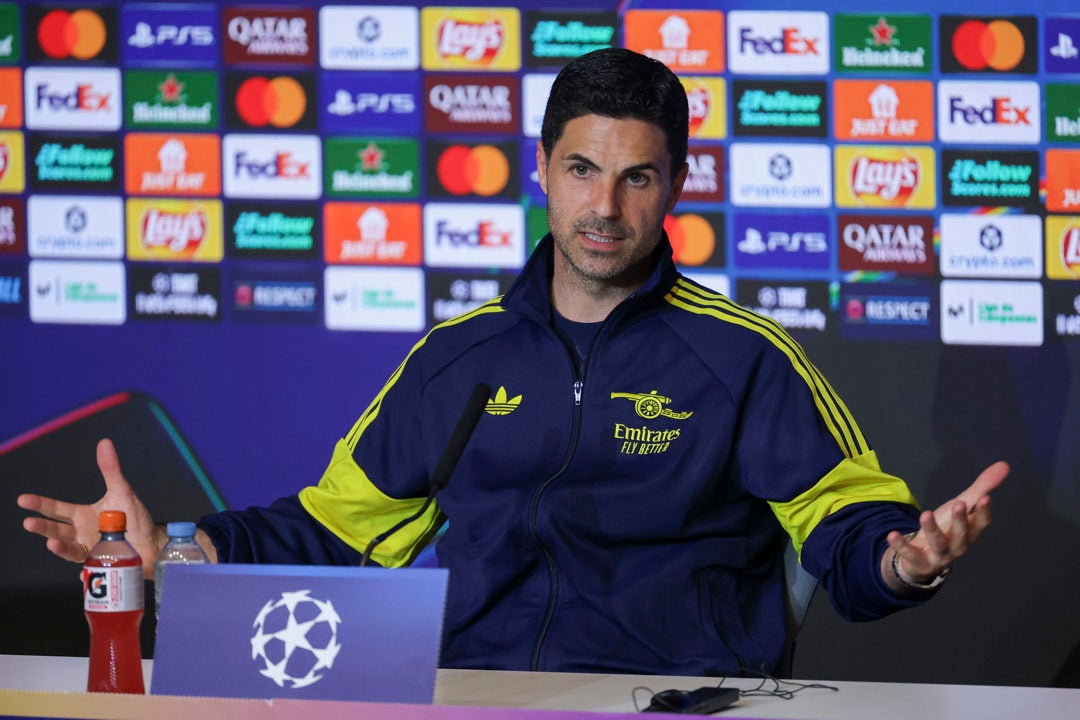 Arteta: “Simeone es un referente absoluto en muchas cosas” Arteta: “Simeone es un referente absoluto en muchas cosas”