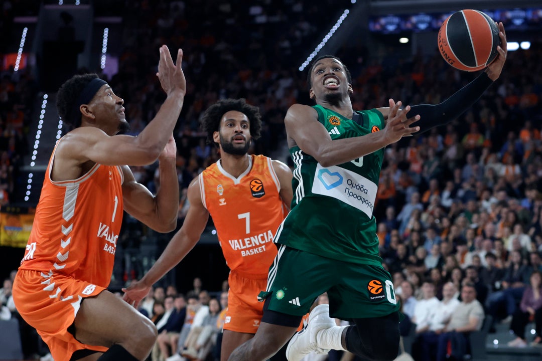 El Valencia cae ante Panathinaikos en el arranque de los cuartos de final El Valencia cae ante Panathinaikos en el arranque de los cuartos de final