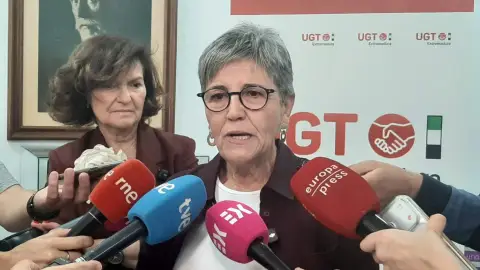 UGT Extremadura peleará incluso con movilizaciones contra los aspectos "inconstitucionales" del pacto PP-Vox UGT Extremadura peleará incluso con movilizaciones contra los aspectos "inconstitucionales" del pacto PP-Vox