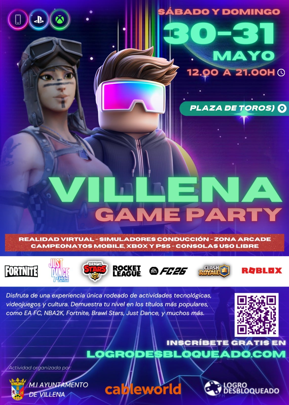 La Villena Game Party 2026 pretende superar los 2.500 participantes de las anteriores ediciones La Villena Game Party 2026 pretende superar los 2.500 participantes de las anteriores ediciones