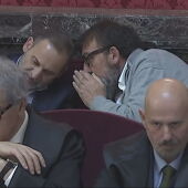 Ábalos y Koldo durante la declaración de Aldama en el Supremo