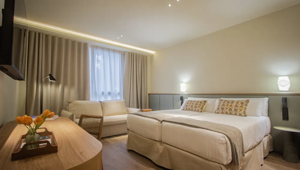 Habitación del Hotel Intelier Malvarrosa Plaza Habitación del Hotel Intelier Malvarrosa Plaza