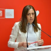 Noelia de la Cruz, portavoz del PSOE en el Ayuntamiento de Toledo.