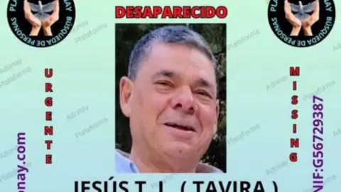 Imagen difundida por la Plataforma Adonay cuando se conoció su desaparición Imagen difundida por la Plataforma Adonay cuando se conoció su desaparición