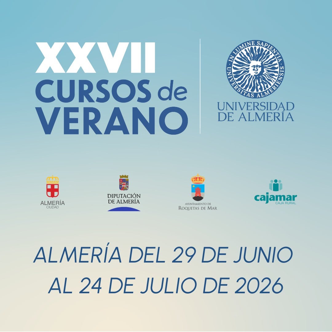 Presentada la XXVII Edición de los Cursos de Verano de la Universidad de Almería Presentada la XXVII Edición de los Cursos de Verano de la Universidad de Almería
