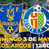 El Orihuela CF pretende llenar Los Arcos con entradas a solo un euro para el partido decisivo de la última jornada ante el Getafe B El Orihuela CF pretende llenar Los Arcos con entradas a solo un euro para el partido decisivo de la última jornada ante el Getafe B