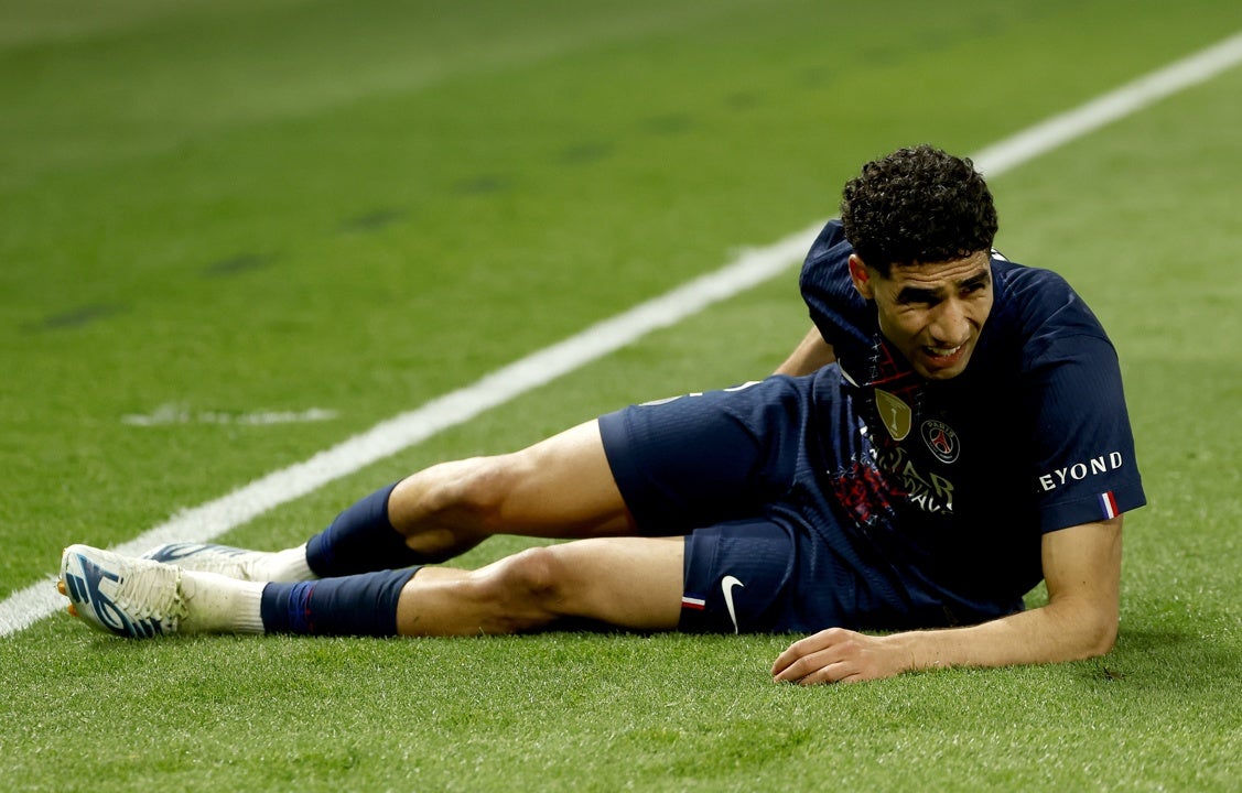 El PSG pierde a Achraf para la vuelta ante el Bayern El PSG pierde a Achraf para la vuelta ante el Bayern