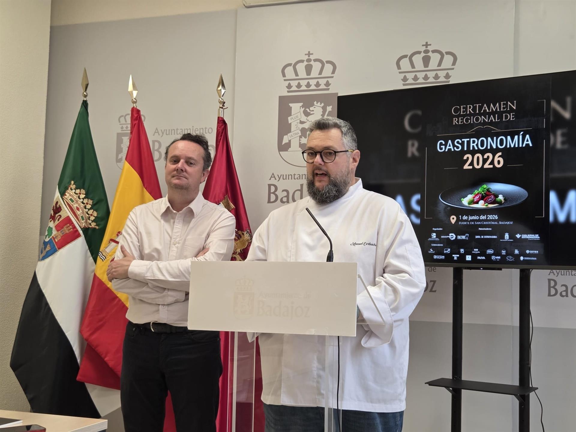 Tres cocineros disputarán el Certamen Regional de Gastronomía el 1 de junio en Badajoz Tres cocineros disputarán el Certamen Regional de Gastronomía el 1 de junio en Badajoz