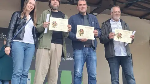 A 63ª Feira do viño do Ribeiro distingue aos gañadores da cata popular A 63ª Feira do viño do Ribeiro distingue aos gañadores da cata popular