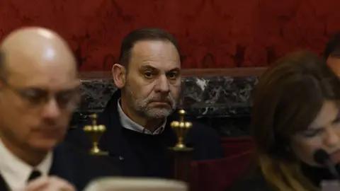 El exministro Jose Luis Ábalos, en el Tribunal Supremo. El exministro Jose Luis Ábalos, en el Tribunal Supremo.