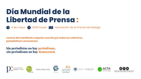 La Asociación de la Prensa de Málaga reúne a los colectivos periodísticos con motivo del Día Mundial de la Libertad de Prensa La Asociación de la Prensa de Málaga reúne a los colectivos periodísticos con motivo del Día Mundial de la Libertad de Prensa