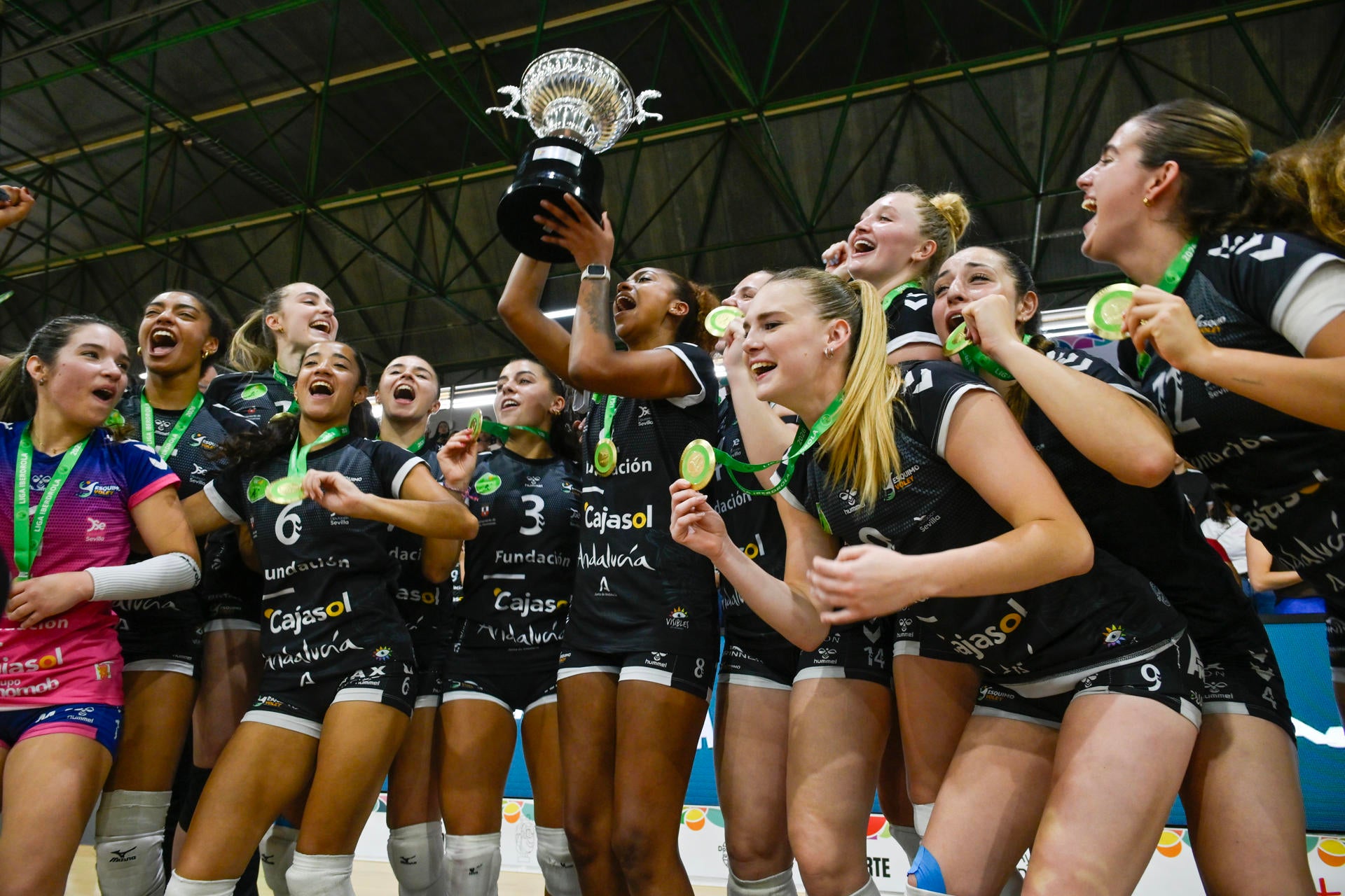El Esquimo de voley, campeón de liga El Esquimo de voley, campeón de liga