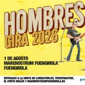Hombres G llega este próximo 1 de agosto a Marenostrum Fuengirola con su Gira 2026 'Los Mejores Años de Nuestra Vida'