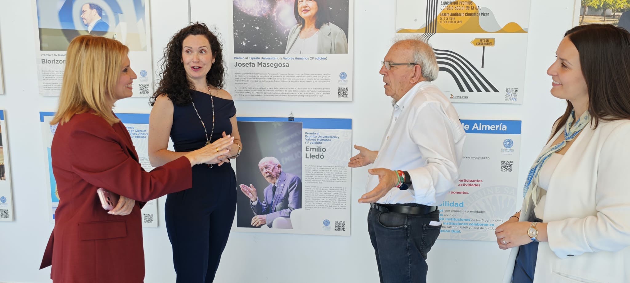 Abierta en Vícar la exposición 'Ruta del Conocimiento' Abierta en Vícar la exposición 'Ruta del Conocimiento'