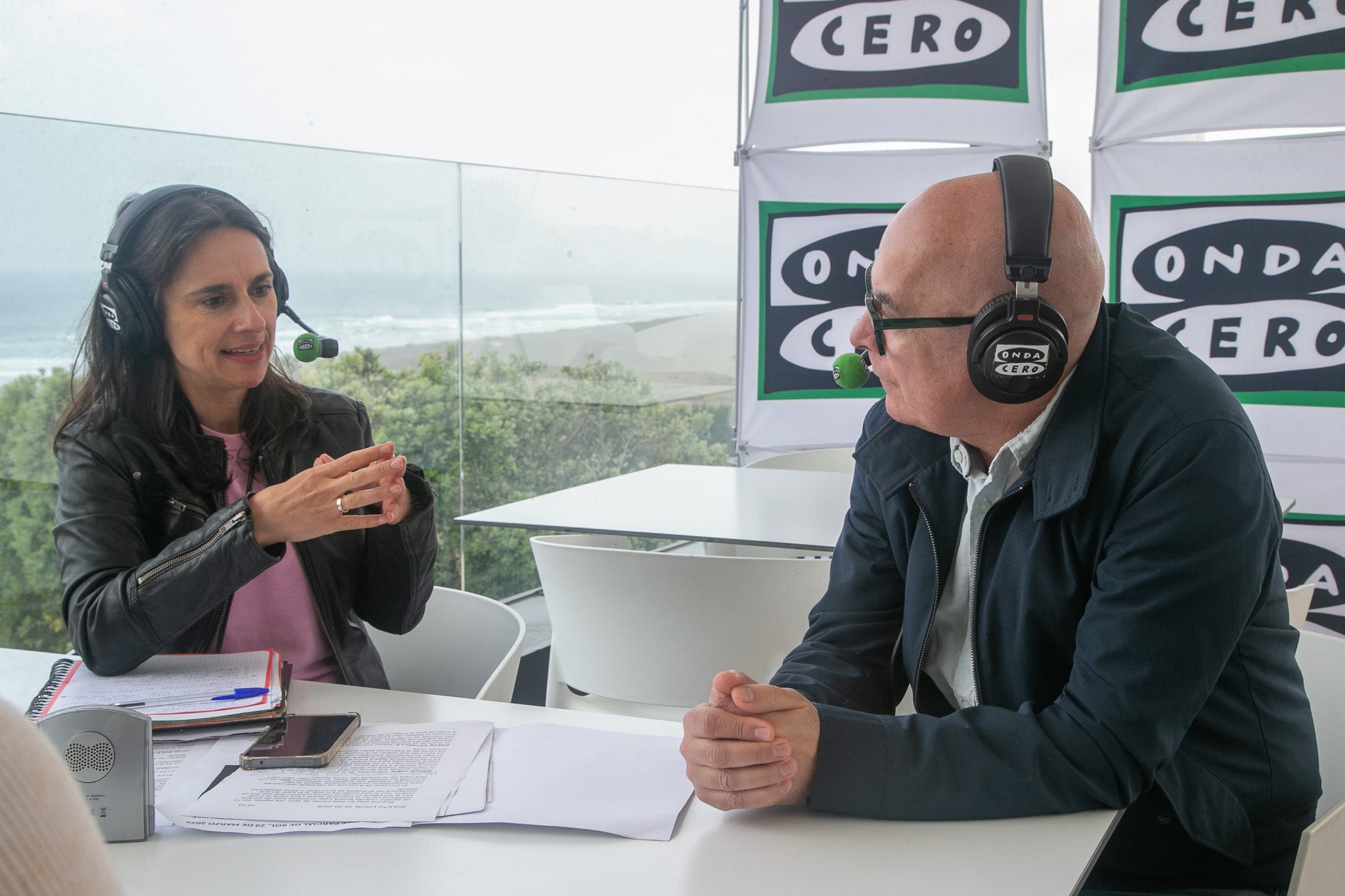 Lara Vivero y Xosé Regueira, vicepresidente de la Deputación da Coruña Lara Vivero y Xosé Regueira, vicepresidente de la Deputación da Coruña