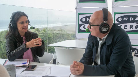 Lara Vivero y Xosé Regueira, vicepresidente de la Deputación da Coruña Lara Vivero y Xosé Regueira, vicepresidente de la Deputación da Coruña