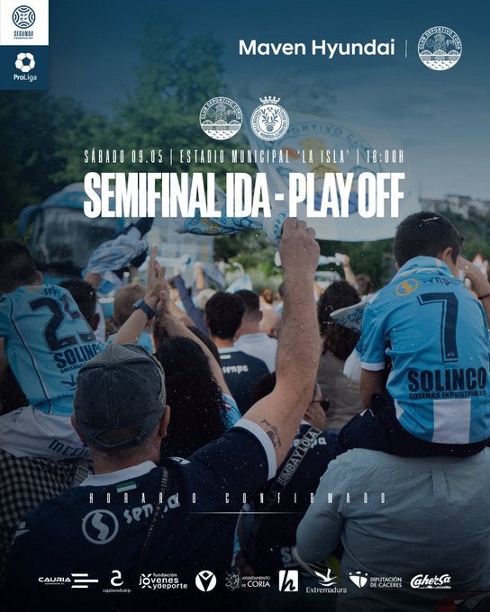 Coria-Minera en la primera eliminatoria de promoción de ascenso a Primera RFEF Coria-Minera en la primera eliminatoria de promoción de ascenso a Primera RFEF