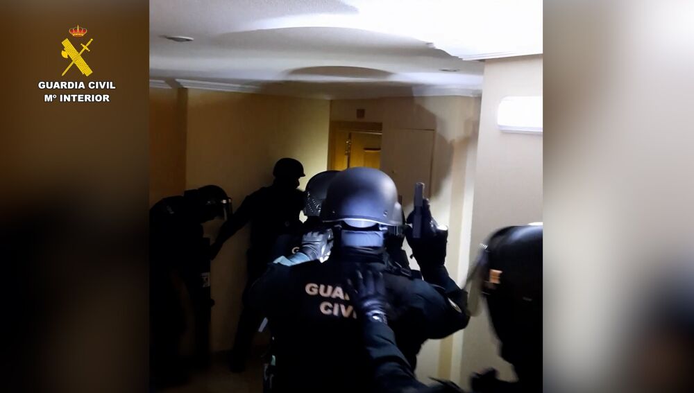 Operación antidroga de la Guardia Civil