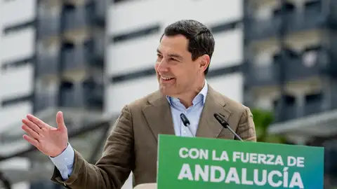 El presidente del PP de Andalucía y candidato a la reelección de la Presidencia de la Junta, Juanma Moreno. El presidente del PP de Andalucía y candidato a la reelección de la Presidencia de la Junta, Juanma Moreno.