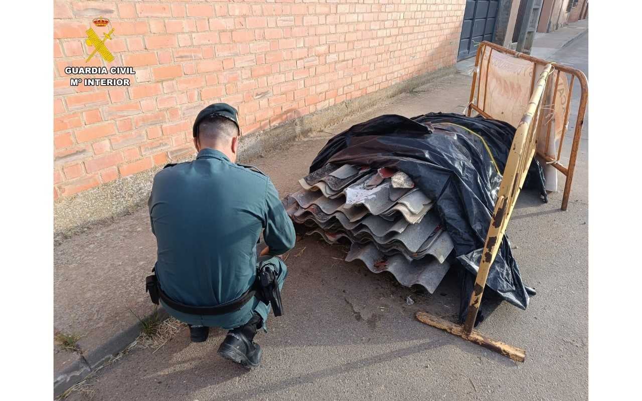 Investigado en Palencia por abandonar residuos con amianto en la vía pública Investigado en Palencia por abandonar residuos con amianto en la vía pública