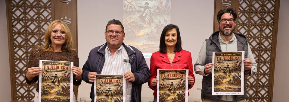 Unas 700 personas recrearán la Batalla de La Albuera, que entrega su Adalid de la Paz 2026 a Alcer Badajoz Unas 700 personas recrearán la Batalla de La Albuera, que entrega su Adalid de la Paz 2026 a Alcer Badajoz