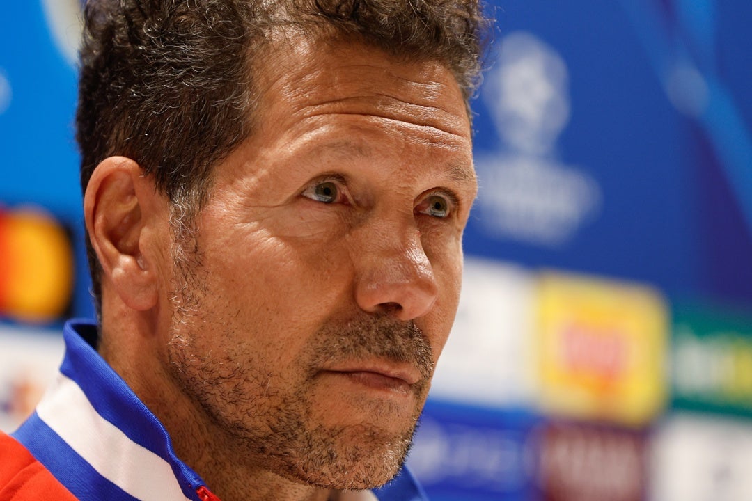 Simeone: "Estamos convencidos de lo que tenemos que hacer" Simeone: "Estamos convencidos de lo que tenemos que hacer"