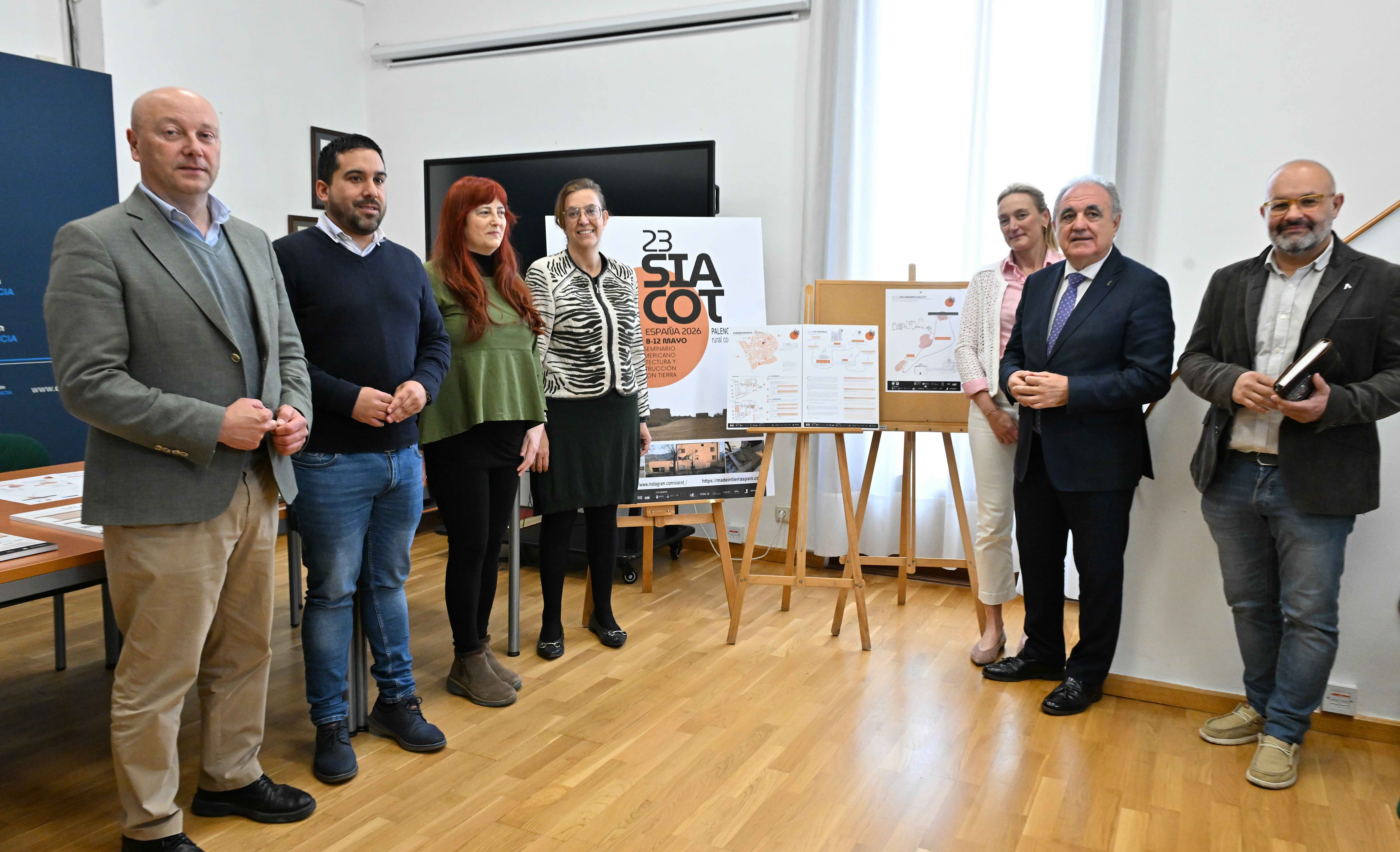Más de 240 expertos de 23 países convertirán Palencia en referente mundial de la arquitectura y la construcción con tierra con el 23º SIACOT Más de 240 expertos de 23 países convertirán Palencia en referente mundial de la arquitectura y la construcción con tierra con el 23º SIACOT