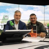 Javier Brichetto con Carlos Alsina