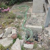 Robo cableado eléctrico El Escorratel Orihuela