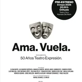 El grupo Teatro Expresión clausura la conmemoración de sus 50 años con el preestreno del documental 'Ama. Vuela' este sábado en el Teatro Circo de Orihuela El grupo Teatro Expresión clausura la conmemoración de sus 50 años con el preestreno del documental 'Ama. Vuela' este sábado en el Teatro Circo de Orihuela