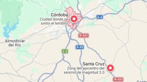 Terremoto de l3.0 grados en C&oacute;rdoba