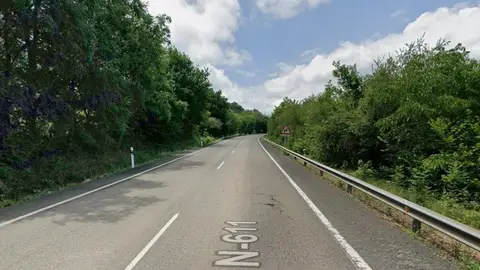 N-611 en Cantabria N-611 en Cantabria