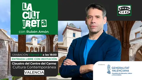 'La Cultureta Gran Reserva' se emite en directo desde el Centre del Carme de Valencia 'La Cultureta Gran Reserva' se emite en directo desde el Centre del Carme de Valencia