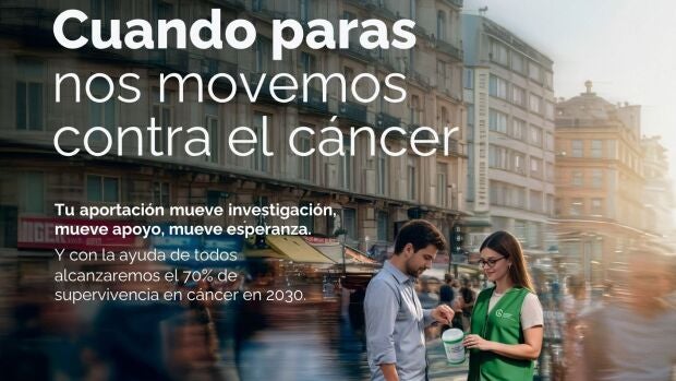 La Asociación Española Contra el Cáncer en Castellón celebra este jueves su jornada de cuestación bajo el lema “Cuando paras, nos movemos contra el cáncer”