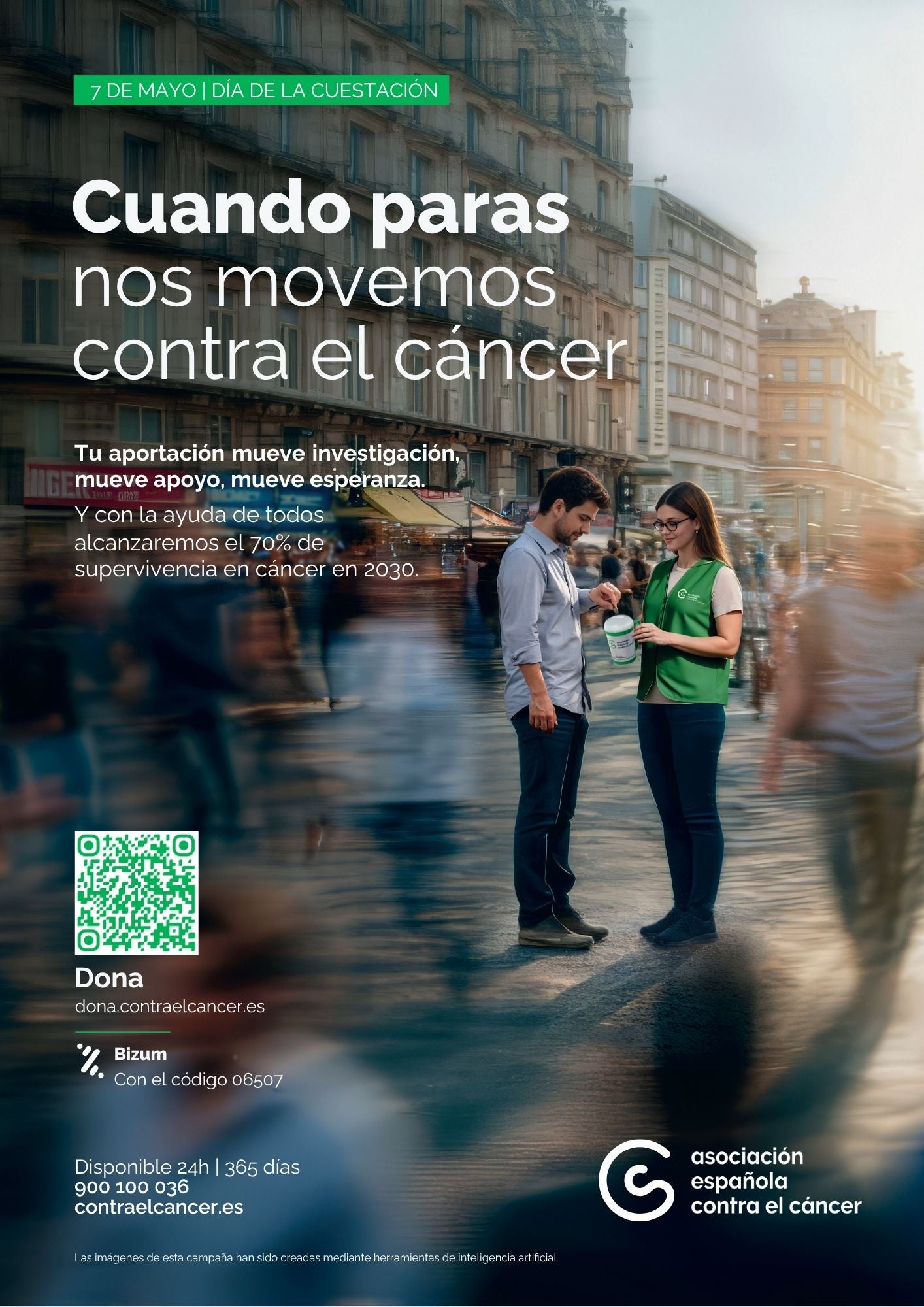 La Asociación Española Contra el Cáncer en Castellón celebra este jueves su jornada de cuestación bajo el lema “Cuando paras, nos movemos contra el cáncer” La Asociación Española Contra el Cáncer en Castellón celebra este jueves su jornada de cuestación bajo el lema “Cuando paras, nos movemos contra el cáncer”