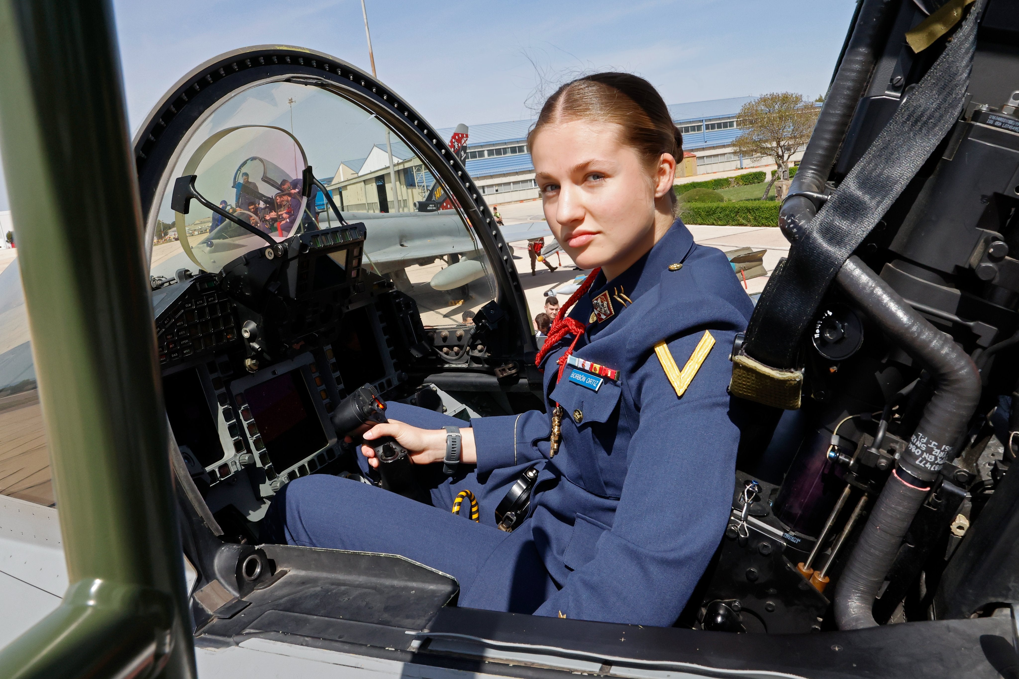 La princesa Leonor visita el Ala 14 en la Base Aérea de Los Llanos (Albacete) La princesa Leonor visita el Ala 14 en la Base Aérea de Los Llanos (Albacete)