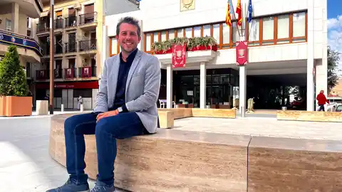 David Morcillo, concejal de Urbanismo en Petrer. David Morcillo, concejal de Urbanismo en Petrer.