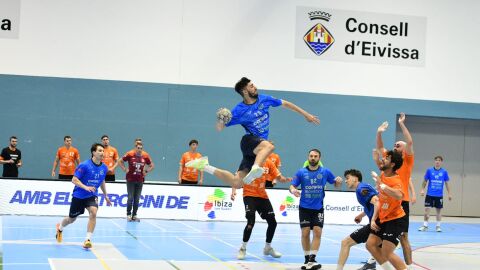 Imagen del partido en Ibiza