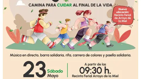 La “Marcha por Cudeca: Walkathon” regresa el 23 de mayo con nueva ubicación en el Recinto Ferial de Arroyo de la Miel La “Marcha por Cudeca: Walkathon” regresa el 23 de mayo con nueva ubicación en el Recinto Ferial de Arroyo de la Miel