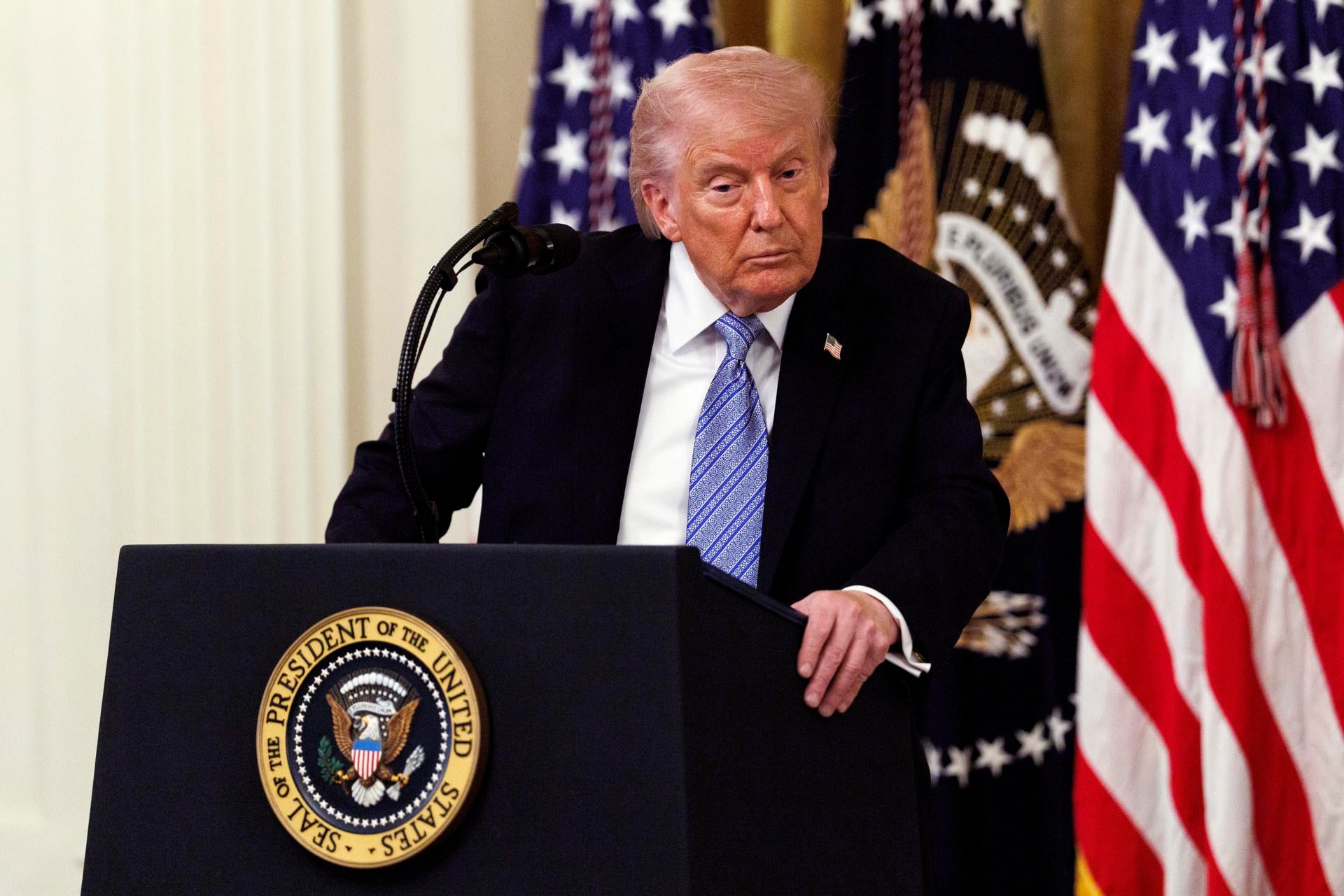 El presidente de EEUU, Donald Trump El presidente de EEUU, Donald Trump