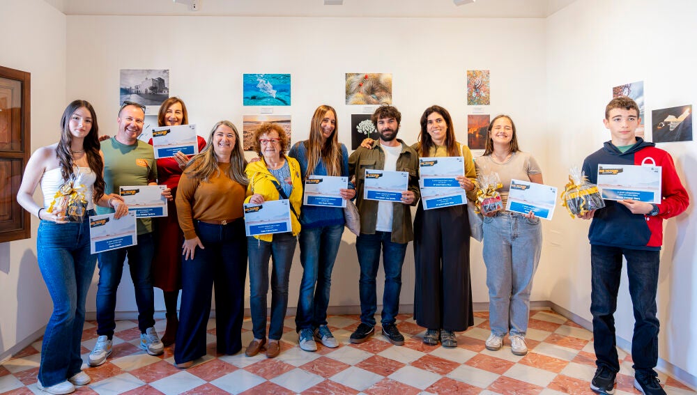 Imagen de algunos de los ganadores del concurso Beni Truttman