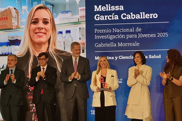 La científica de la UMA, Melissa García, recibe el Premio Nacional de Investigación para Jóvenes 2025 La científica de la UMA, Melissa García, recibe el Premio Nacional de Investigación para Jóvenes 2025