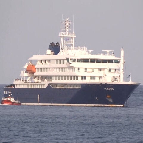 Imagen del crucero del Atlántico con casos de hantavirus.