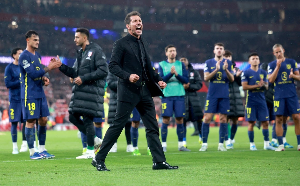 Simeone: "La gente quiere ganar, no llegar a unas semifinales" Simeone: "La gente quiere ganar, no llegar a unas semifinales"