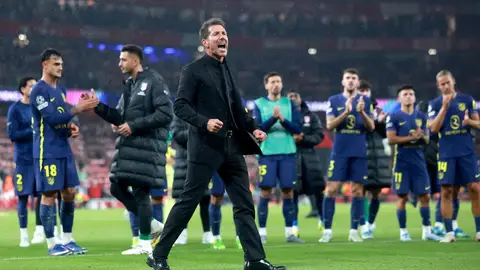 Simeone: "La gente quiere ganar, no llegar a unas semifinales" Simeone: "La gente quiere ganar, no llegar a unas semifinales"