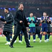 Simeone: "La gente quiere ganar, no llegar a unas semifinales"