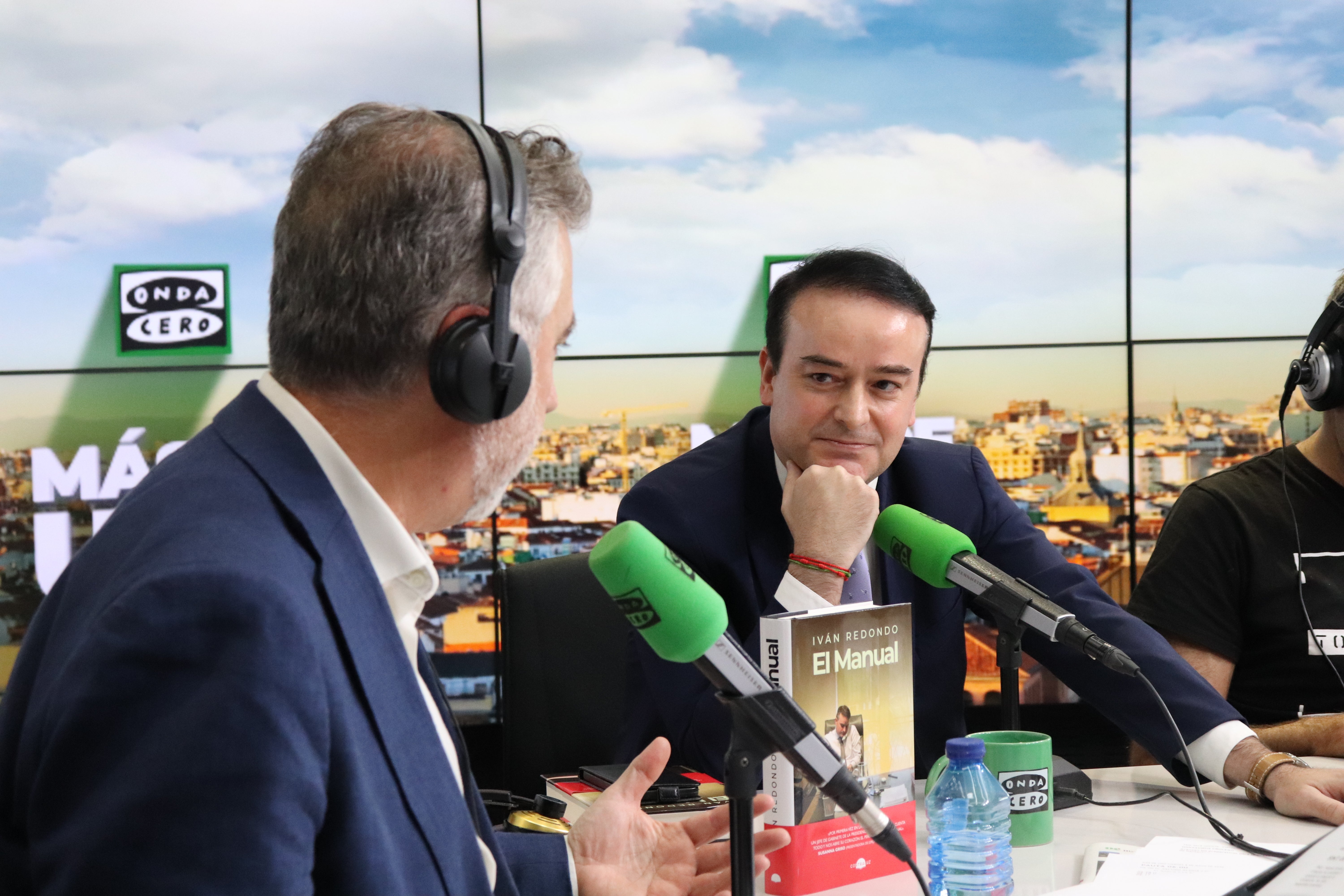 Iván Redondo durante la entrevista con Carlos Alsina Iván Redondo durante la entrevista con Carlos Alsina