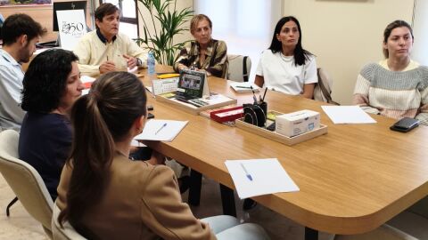 Reuni&oacute;n del Ayuntamiento de Alzira con Casa 47