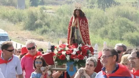Imagen de archivo de la romeria de Santa Quitèria. Imagen de archivo de la romeria de Santa Quitèria.