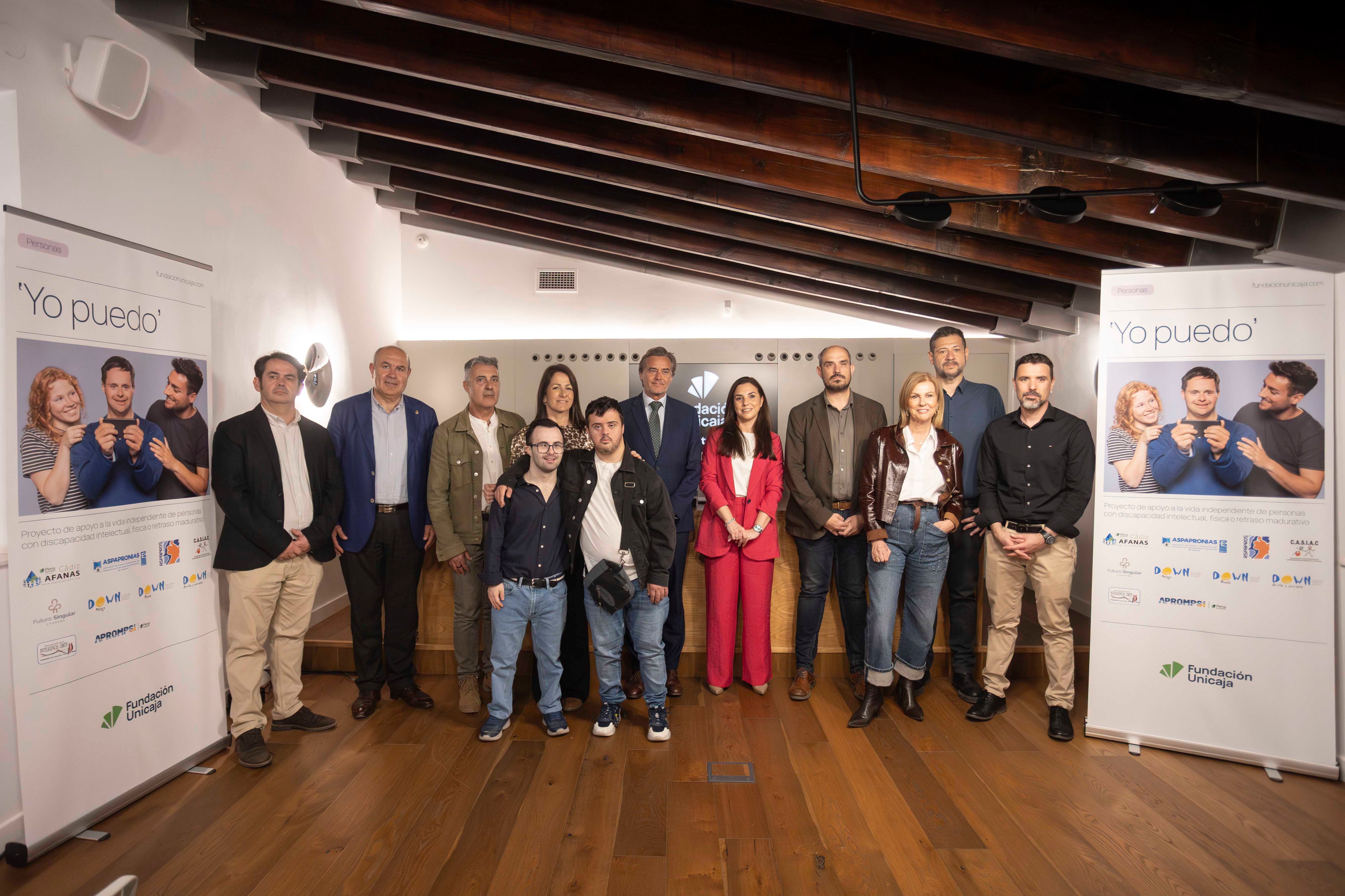 Fundación Unicaja apoyará la vida independiente de 300 personas con discapacidad en Andalucía con la III edición de ‘Yo puedo’ Fundación Unicaja apoyará la vida independiente de 300 personas con discapacidad en Andalucía con la III edición de ‘Yo puedo’